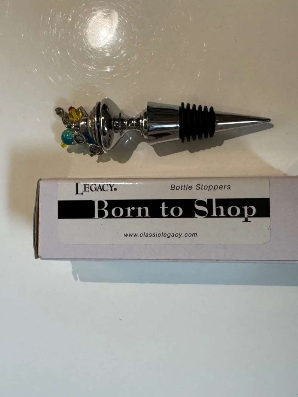 Legacy Wine Bottle Stopper - Entitled 